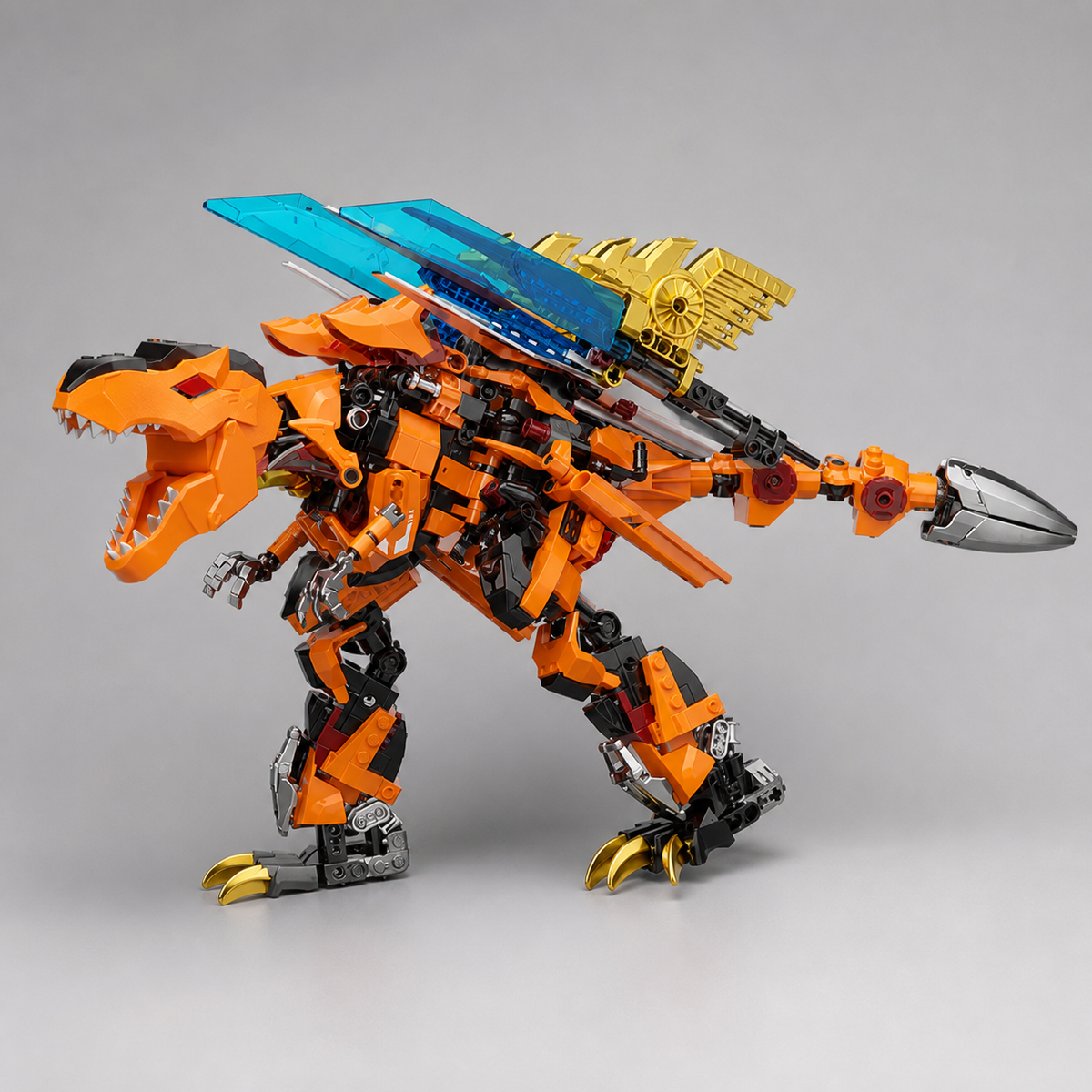 ROBOT CONVERTIBLE TIRANOSAURIO REX