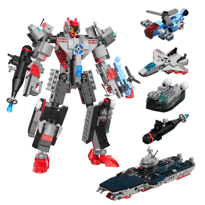 ROBOT CONVERTIBLE ACUATICO 6 EN 1