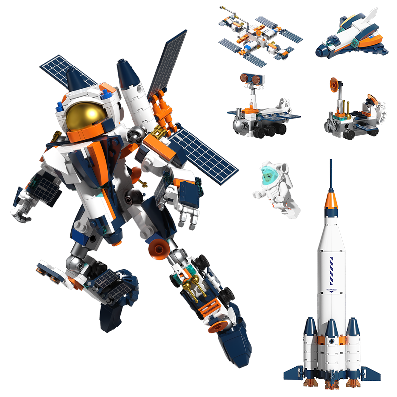 ROBOT CONVERTIBLE ESPACIAL 6 EN 1