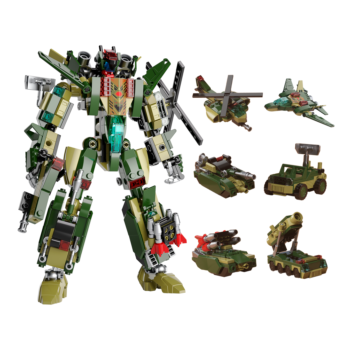ROBOT CONVERTIBLE TERRESTRE 6 EN 1