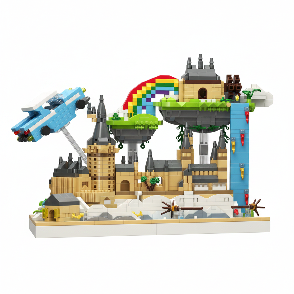 Castillo de Magia de Película – Set de Construcción Coleccionable